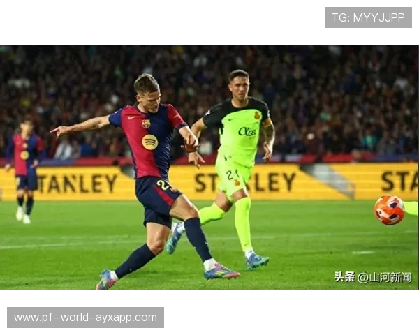 巴萨依靠拉明的突破制造多次禁区混乱